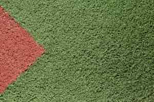 Bezpłatne zdjęcie tekstury zielonej i czerwonej trawie