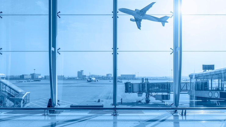 Bezpłatny plik Zdjęcie terminal lotniska