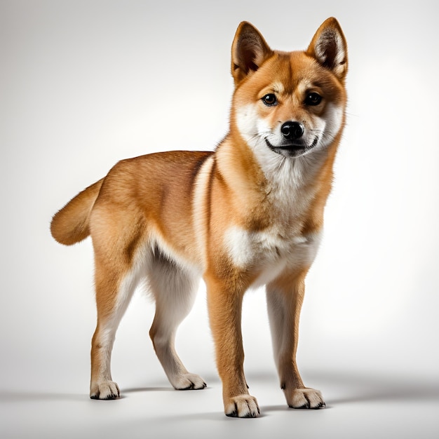 Bezpłatne zdjęcie tło psa shiba inu