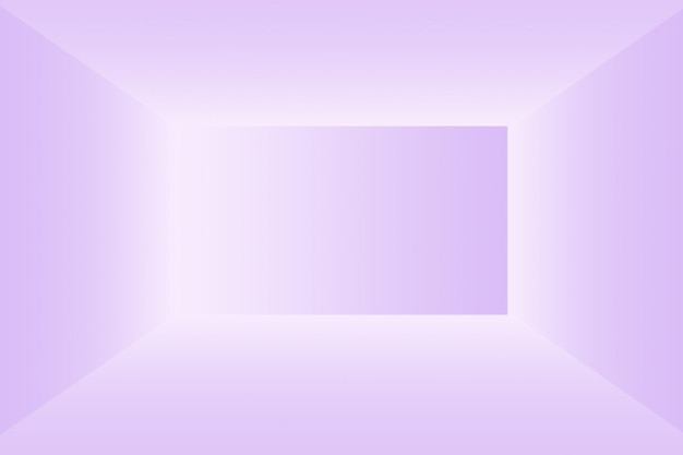 Tło studyjne koncepcja streszczenie puste światło gradientowe fioletowe tło pokoju studyjnego dla produktu p