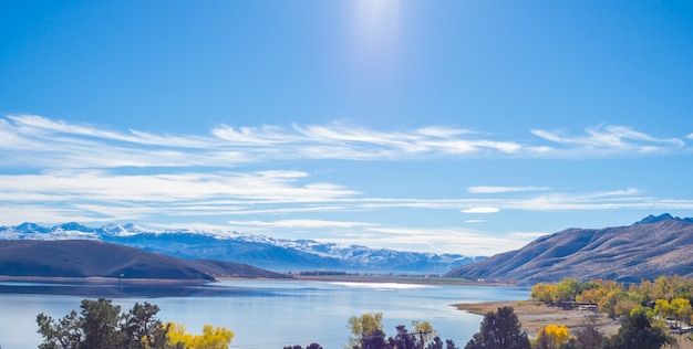 Topaz Jezioro, Nevada.