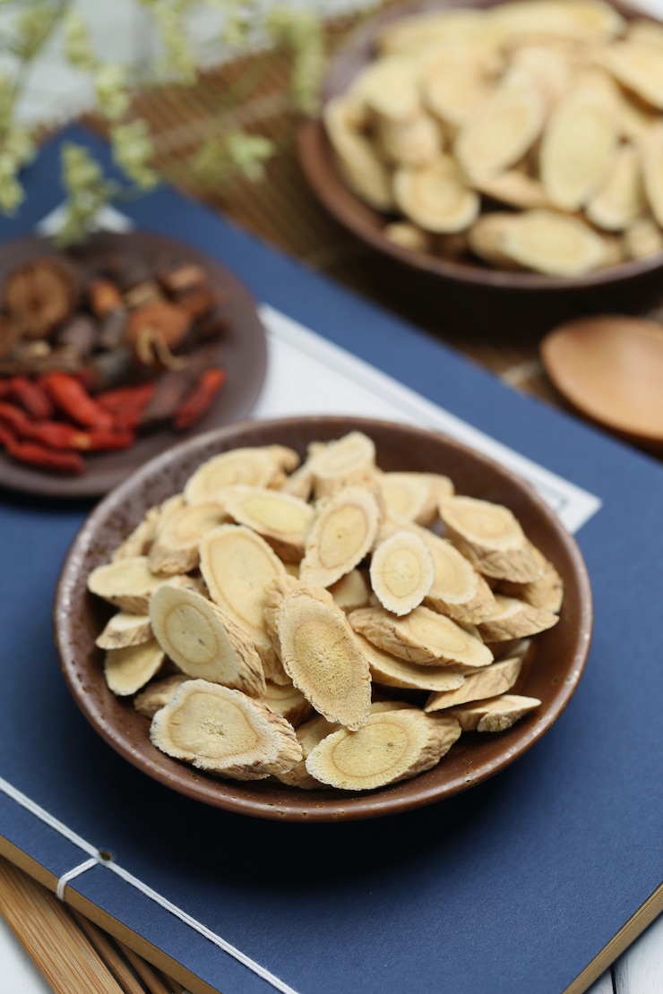 Bezpłatny plik Zdjęcie tradycyjna medycyna chińska astragalus membranaceus