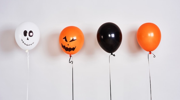 Upiorne balony na imprezę Halloween