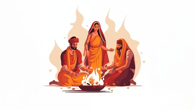 Uroczystość Lohri w Indiach