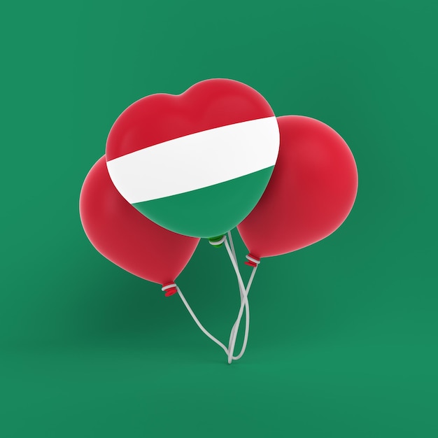 Bezpłatne zdjęcie węgry balony