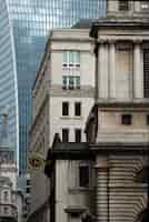 Bezpłatne zdjęcie widok architektury budynku w londynie?
