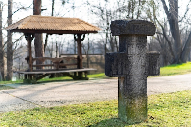 Bezpłatne zdjęcie widok muzeum wsi w bukareszcie rumunia