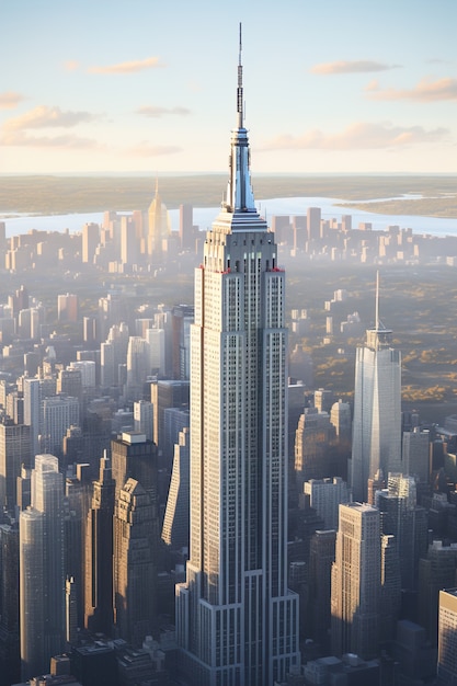 Widok na Nowy Jork z Empire State Building