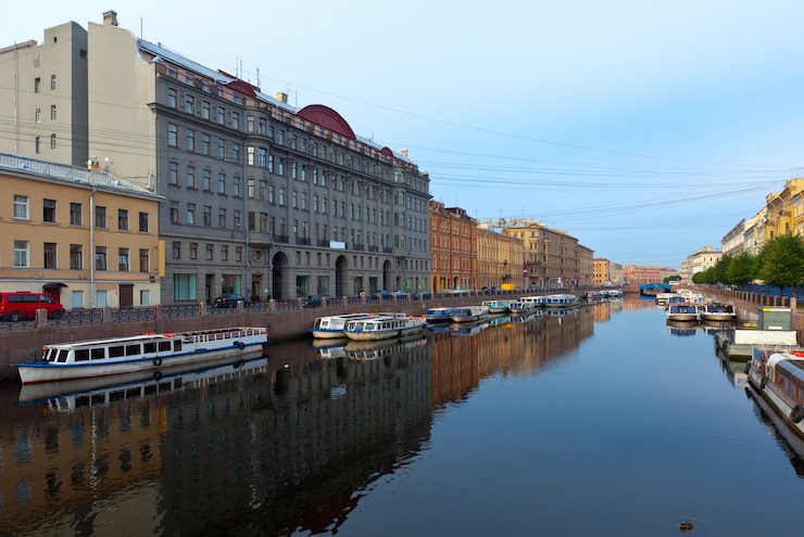 Bezpłatny plik Zdjęcie widok na sankt petersburg