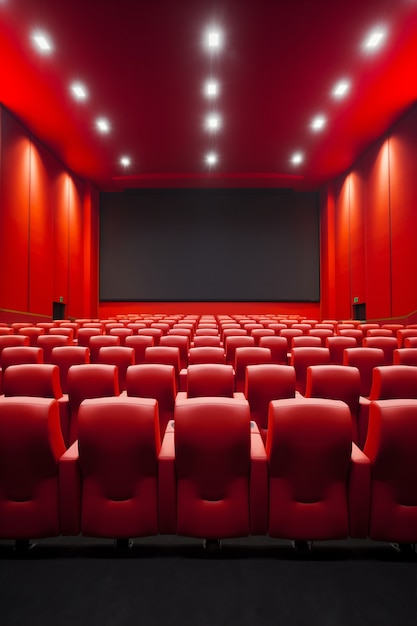 Widok sali kinowej 3D