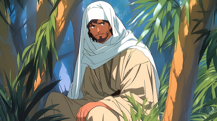Bezpłatny plik Zdjęcie widok z boku styl anime mężczyzna styl życia