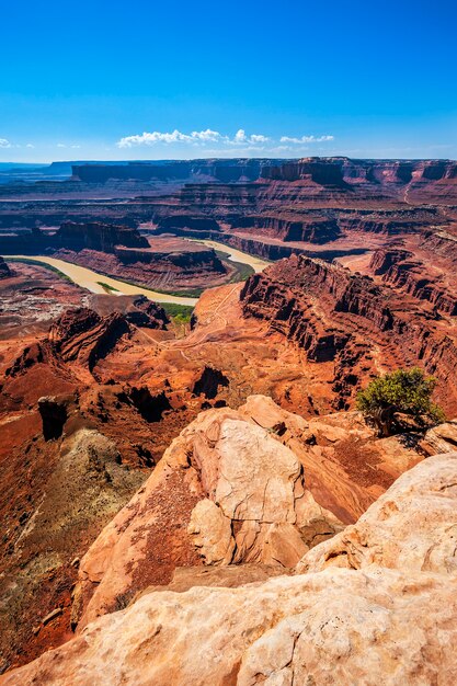 Widok z Dead Horse Point, USA