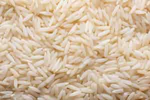 Bezpłatne zdjęcie widok z góry na ziarna ryżu
