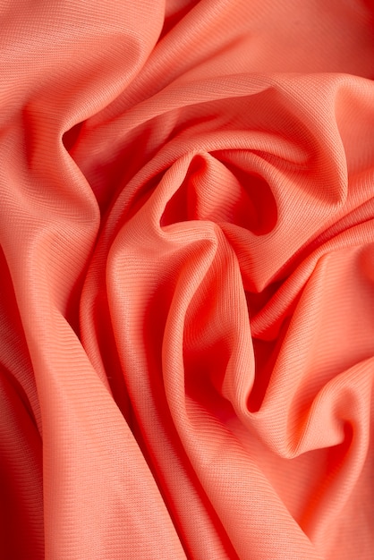 Widok z góry tekstury tkaniny