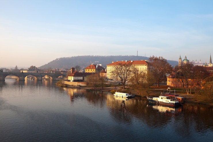 Bezpłatny plik Zdjęcie widok z pragi. republika czeska