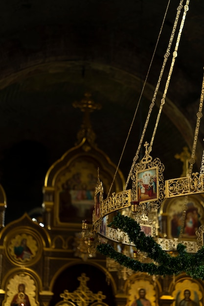 Widok z wnętrza kościoła