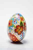 Bezpłatne zdjęcie wielkanocne jajko dekoracyjne w studio
