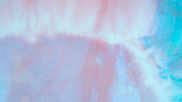Wielobarwna powierzchnia tkaniny tie-dye