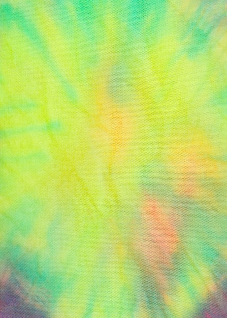 Wielobarwna tkanina tie-dye