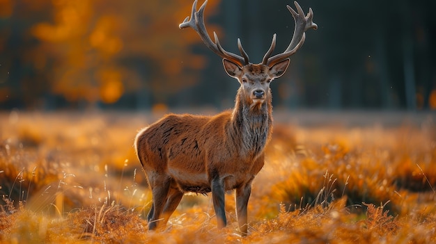 Bezpłatne zdjęcie wild deer in nature