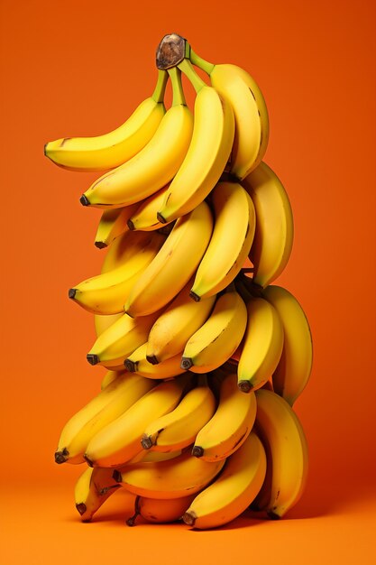 Wygenerowany przez AI obraz banana