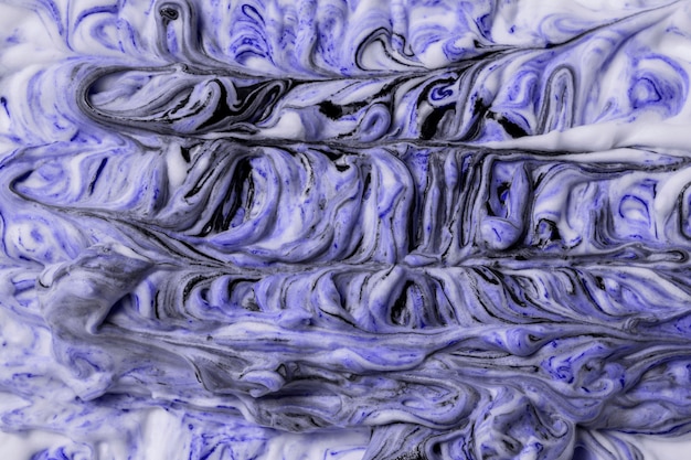 Bezpłatne zdjęcie wysokiego kąta widok błękitna gładka textured piankowa tapeta