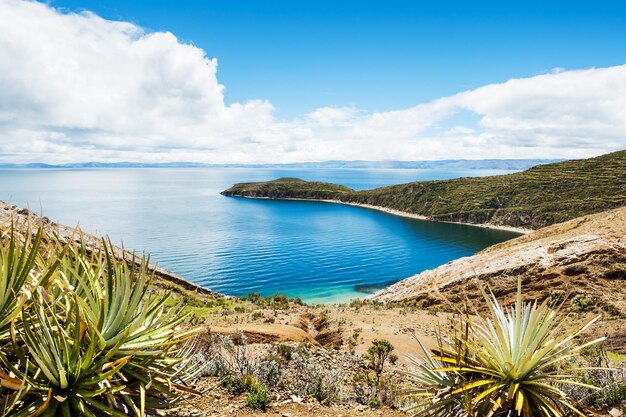 Wyspa słońca (isla del sol), jezioro titicaca, boliwia