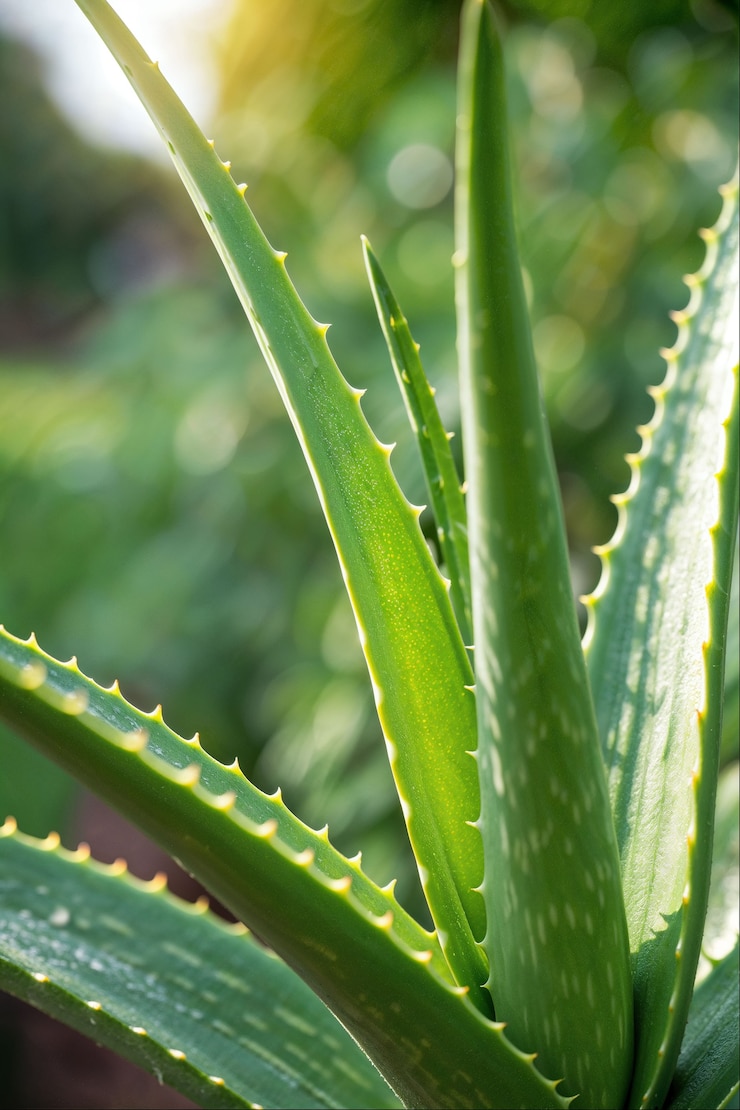 Bezpłatny plik Zdjęcie z bliska roślina aloe vera