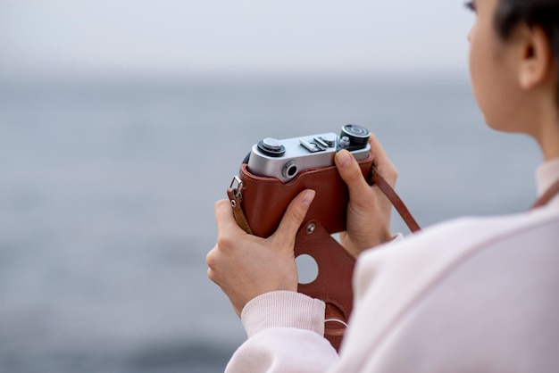 Zakończenie Kobieta Bierze Fotografie