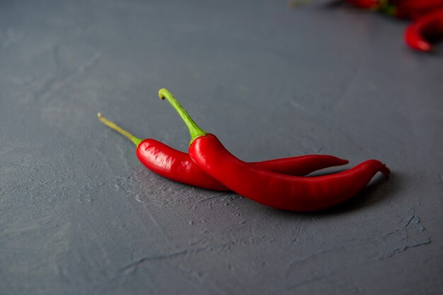 Zakończenie wizerunek czerwonej chili pieprze