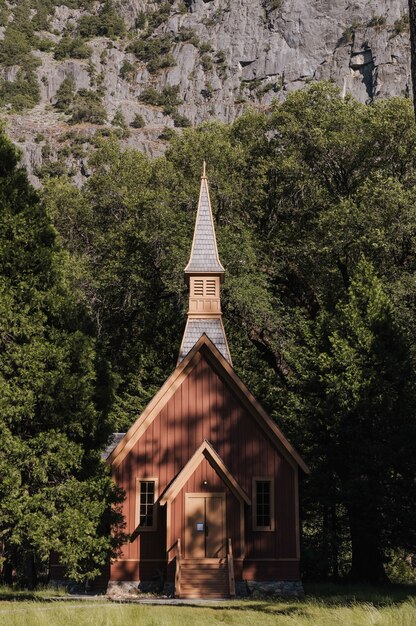 Zapierające dech w piersiach zdjęcie Parku Narodowego Yosemite w Kalifornii, USA