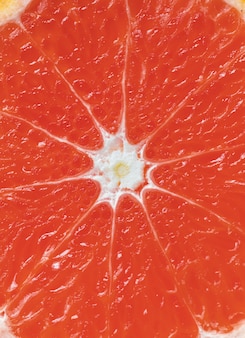 Zbliżenie czerwonych pomarańczy cytrusowych krwi