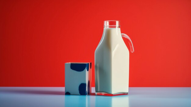 Zbliżenie futurystycznego napoju bezalkoholowego