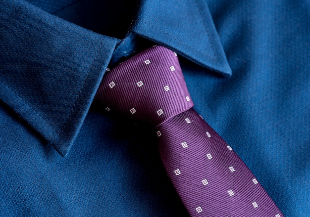 Bezpłatne zdjęcie zbliżenie krawata