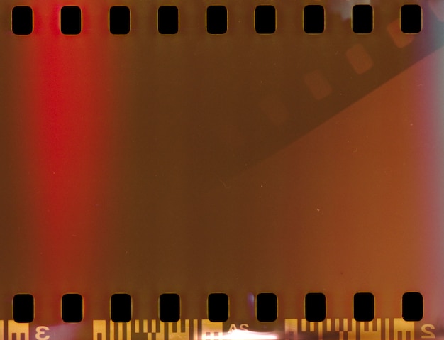 Zbliżenie na szczegóły tekstury filmu