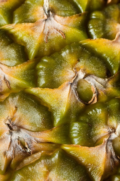 Bezpłatne zdjęcie zbliżenie owoców ananasa