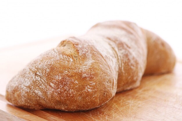 Zbliżenie świeżego chleba
