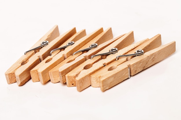 Zbliżenie wizerunek eco clothespins