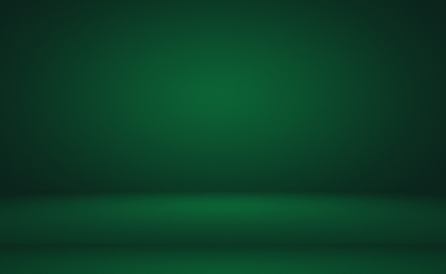 Bezpłatne zdjęcie zielone tło gradientowe streszczenie pusty pokój z miejscem na tekst i obraz.