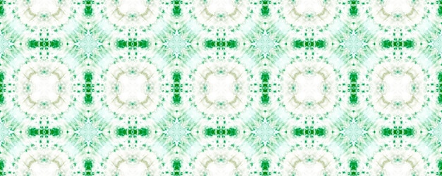 Zielony biały ładny bezszwowe farbowanie wzór vintage abstrakcyjny szablon