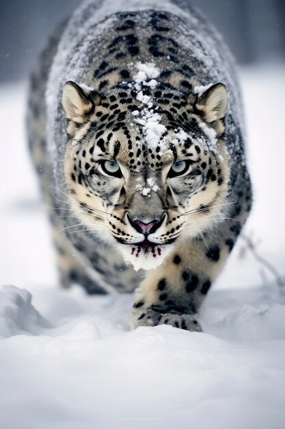 Złośliwy sezon zimowy tygrysa