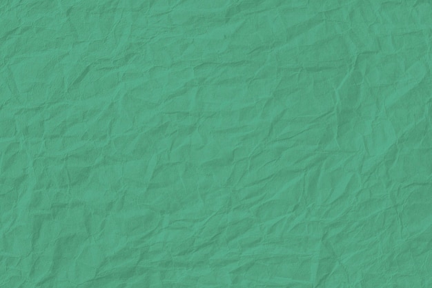 Zmięty miętowy zielony papier teksturowane tło