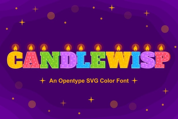 Candlewisp Font – Free Download for Sans Serif, Display, Happy, and Fire-themed Designs