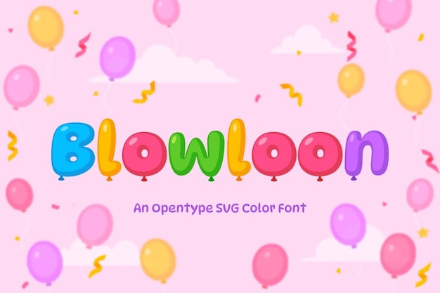 Blowloon Font – Free Download