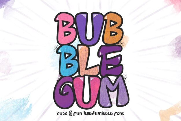 Bubblegum Font – Free Download