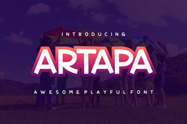 Artapa Font – Free Sans Serif Font for a Playful Twist