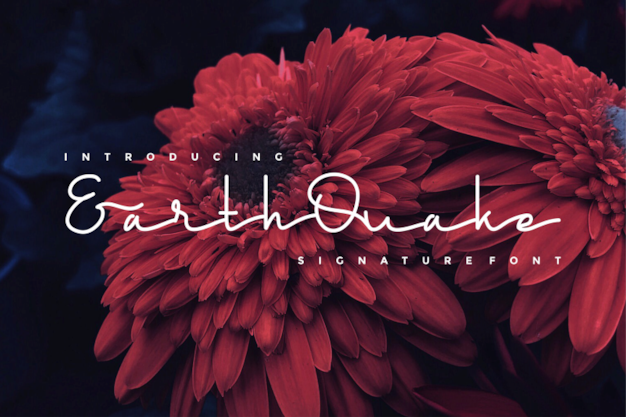 Earthquake Font – Free Download