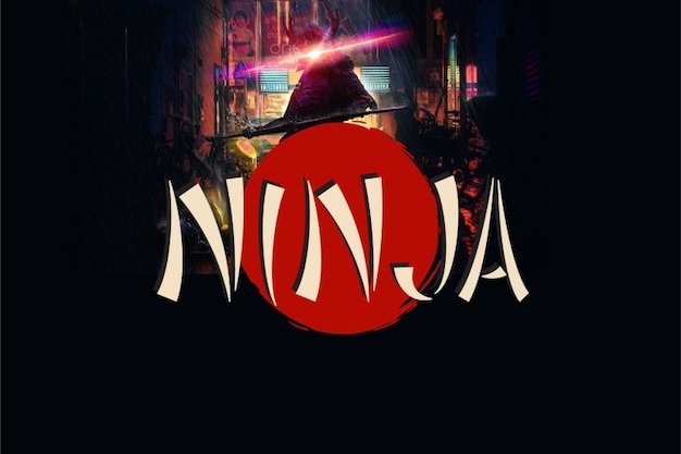 Ninja Font – Download Free Sans Serif Asian Font for Gaming
