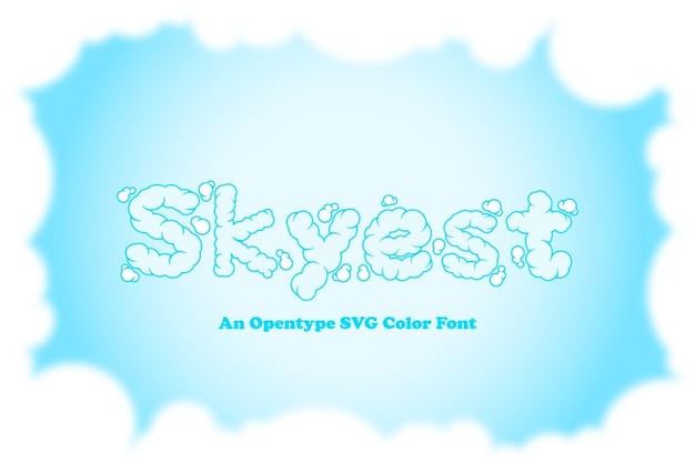 Skyest Font – A Playful and Versatile Free Typeface