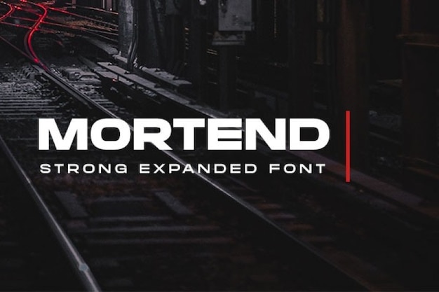 Mortend Font: Premium Fonts Template Free Download